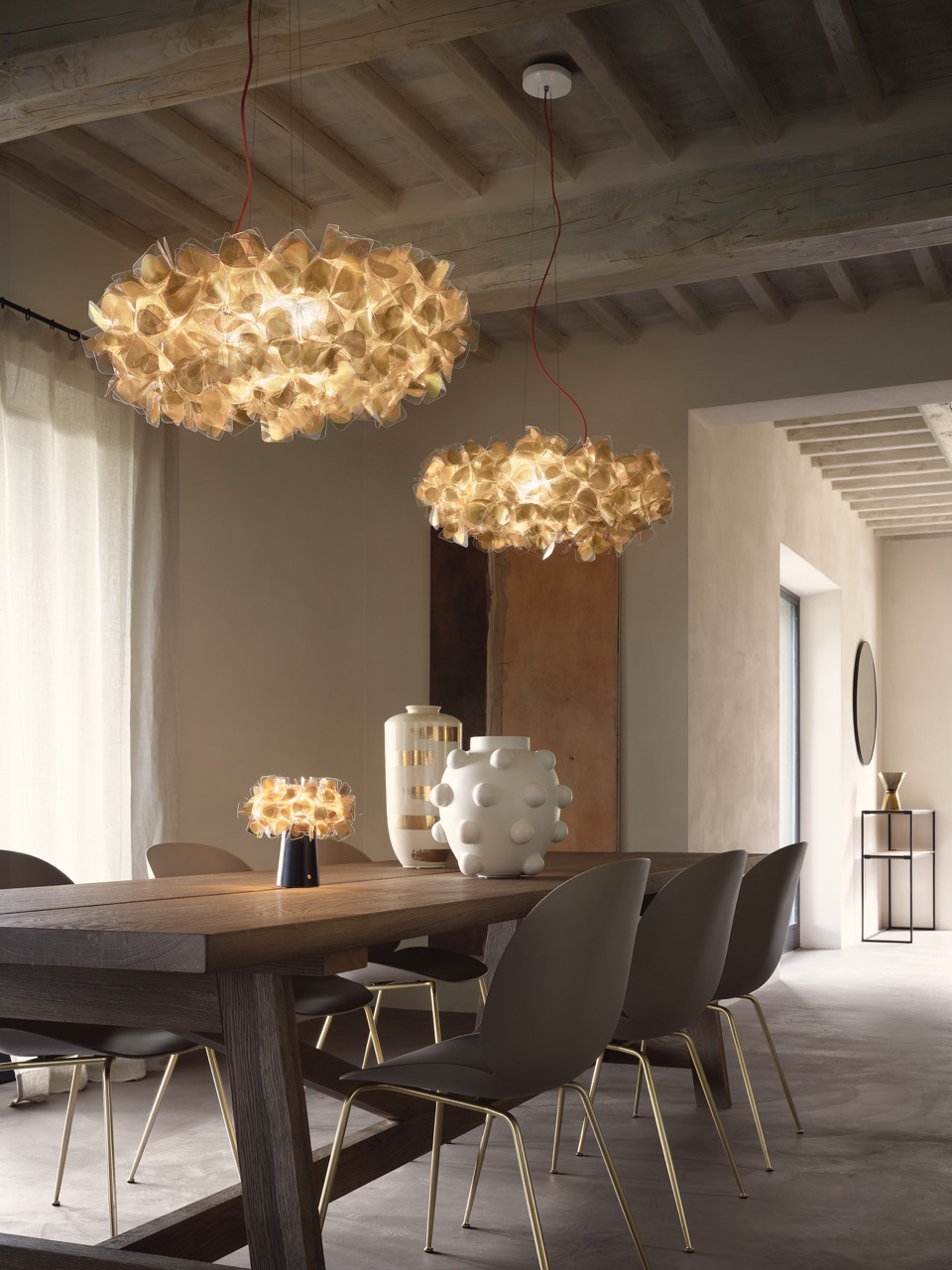 Slamp Clizia Suspension Large Mama non Mama Gold - dining01 Ph.ThomasPagani veľkej veľkosti